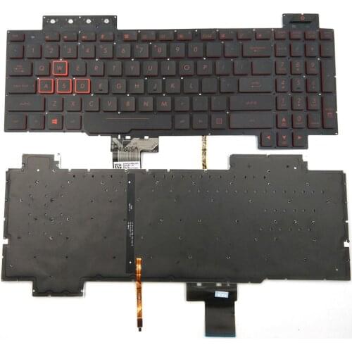 New Laptop Keyboard For Asus TUF Gaming FX504GE-US52 FX504GM FX504GM-ES74 FX504GM-WH51 FX505 FX505GD FX505GD-WH71 US Backlit