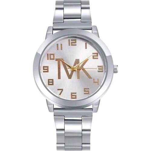 Reloj Mujer New Fashion TVK Women Watches Relogio Silver Stainless Steel Bear Men Quartz Watches Dress Casual Ladies Watch Chasy