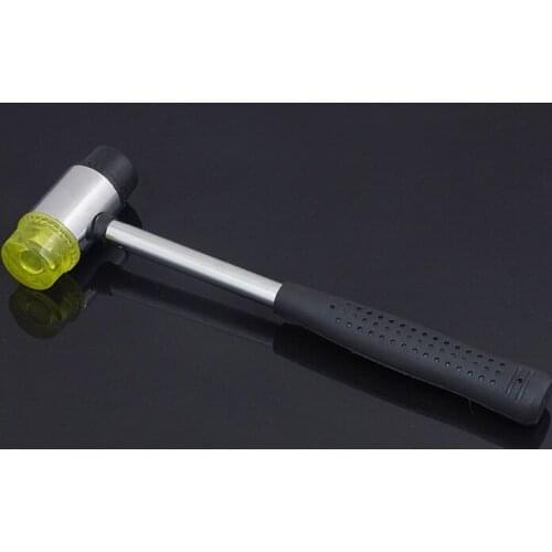 1Pcs Rubber Hammer NEW DIY Handmade 25mm/30mm/35mm/40mm Rubber Hand Tools Multifunctional Rubber Hammer Floor Mounting Hammer