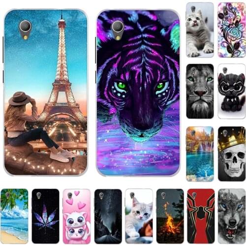 Silicone Cover for Alcatel 1 5033D 5033 5033A 5033Y 5033X 5.0 inch Case Soft TPU Protective Phone Case Cartoon Bumper Shell