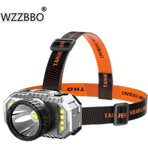LED Headlamp Strong Light Super Bright Head-mounted Flashlight Outdoor Household Long-range Rechargeable Night Fishing