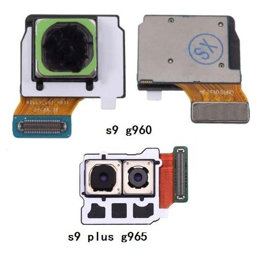 Back Rear Camera For Samsung Galaxy S9 G960 S9 Plus G965 Rear Big Main Camera Flex Cable Replacement china version