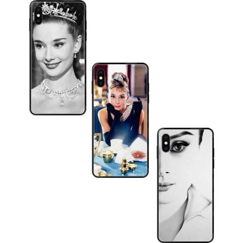 Audrey Hepburn Blue Bubble Gum New Style For Huawei Honor 6A 7A 7X 8C 8X 9 9A 9I 9X 10 10I 20 20I 20S Lite Pro Black Soft