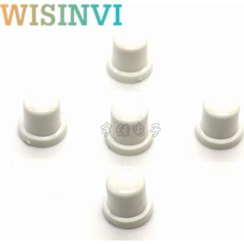 10-50 CS 8 * 9.8mm touch switch button cap plastic button cap 6 * 6 series button cap white square hole 3.2mm