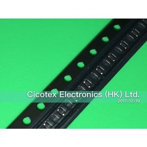 50pcs/lot 1N4148WT-7-F SOD523 T4 DIODE GEN PURP 80V 125MA SOD-523