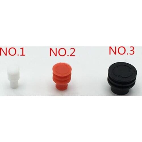 50pcs/lot Small/Middle/Big Connector Wire Waterproof Solid Blind Rubber Seal For Repair Wire For Audi VW Skoda Seat Porsche