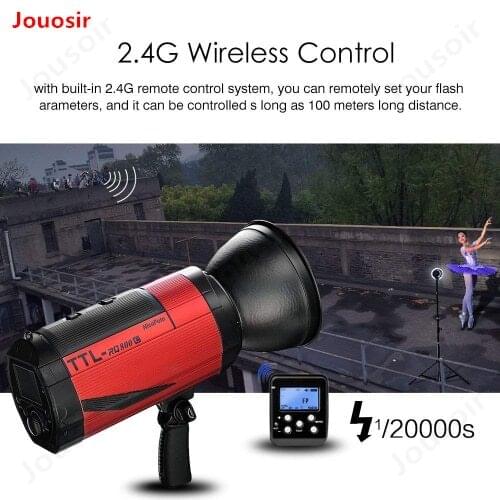 NiceFoto Wireless Studio Strobe Flash Light for C (TTL-RQ800C 800Ws HSS Flash) CD50