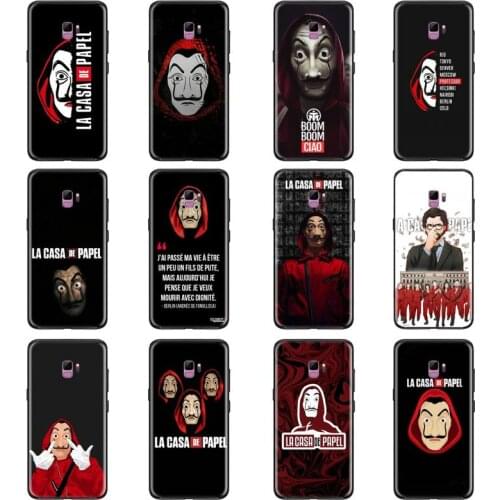 Spain TV Money Heist House Paper Phone Case For Samsung galaxy A6 A10 A20 A30 A50 A51 A71 note 10 plus