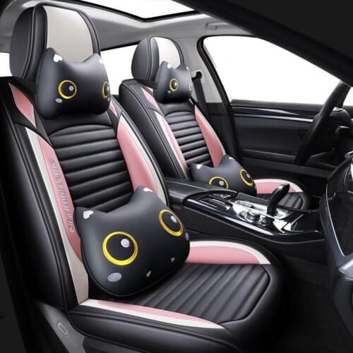 Black Car seat cover for ssangyong korando actyon rodius rexton Chairman tivolan Tivolan car seat covers