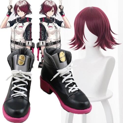 Hot Game Arknights Exusiai Shoes Cospaly wigs Combat Accessories For Unisex Hallowee Hallowmas Party Role Play Props Carnival