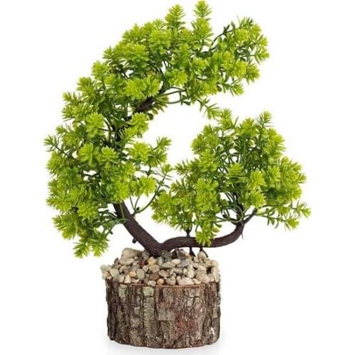 Cubic zirconia Kütükte Two Branched artificial Bonsai flower decoration artificial flower искусственный цветок