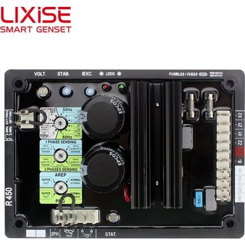 LIXiSE brushless generator spare parts avr R450