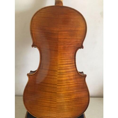 Master 16" Viola Solid European flamed maple back spruce top hand made 1262