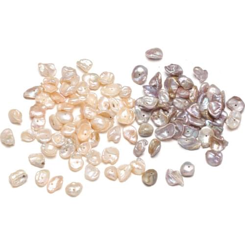 Trendy natural freshwater pearl beads irregular loose spacing beads, used for DIY jewelry making necklace bracelet accessories