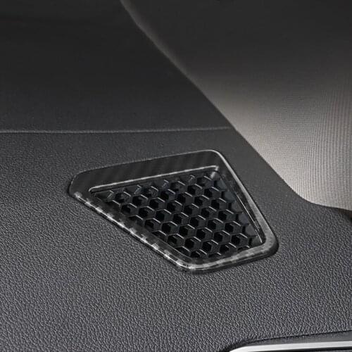 Dashboard Air Outlet Frame Decoration Cover Trim 2Pcs For BMW 3 Series G20 G28 2020 LHD ABS Car Styling Interior Modified