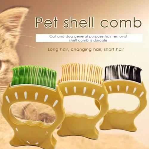 Pet Comb Dog Cat Soft Brush Pet Grooming Massage Tools, Safe & Gentle Soft Claw Teeth For Removing Matted Fur, Knots And Tangles