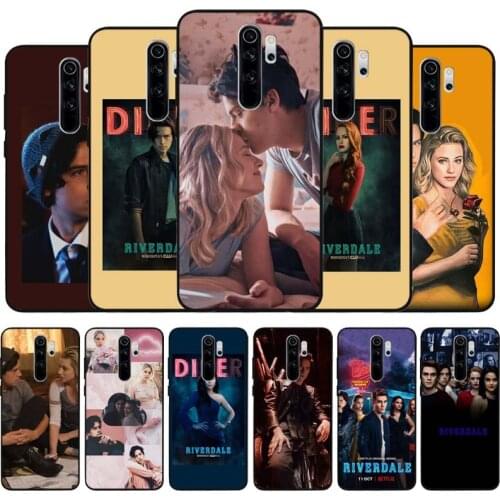 Riverdale series cole sprouse black Silicone Phone Case For Redmi note 9 8 7 Pro S 8T 7A Cover