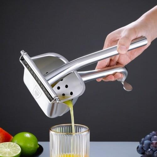 Manual Lemon Juicer Aluminum Alloy Fresh Household Fruits Squeezer Multifunction Kitchen Tools Mini Hand Press Juice Squeezer