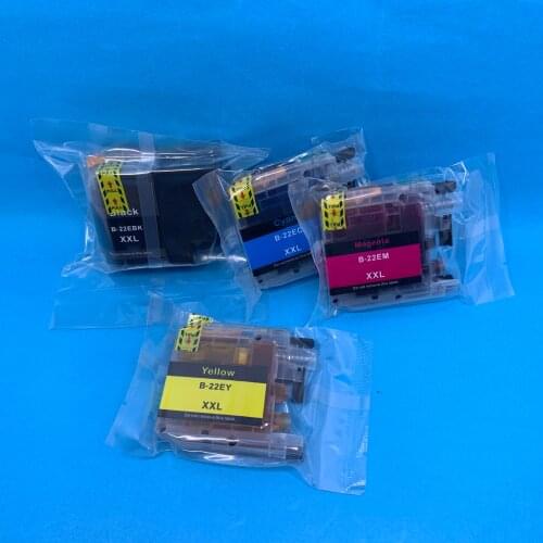 YOTAT 1set Compatible ink cartridge LC22E For Brother MFC-J5920DW printer (Europe)