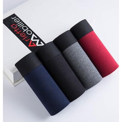 4pcs/lot Mens Boxers Cotton Man Underwear Men Boxer Homme Boxershorts Calzoncillos Hombre Panties Jdren Jockstrap Underpants