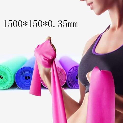 Environmental protection tpe yoga rally piece elastic band stretch belt tension piece resistance band tension rope fitness tensi