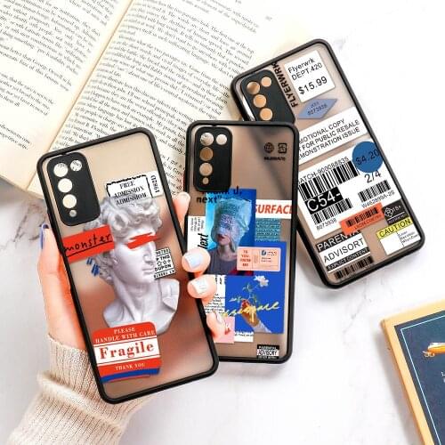 Case Hard PC For Samsung A32 A 52 Phone Case For Samsung Galaxy S21 Ultra S20 FE Plus A52 A72 A32 A21S A12 Bumper Coque S21 Plus