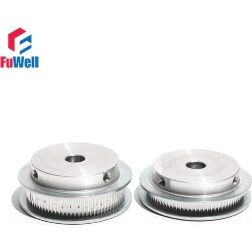 Timing Pulley S2M 58Teeth Aluminum Alloy Transmission Pulley 6/8/10/15mm Bore S2M-58T 7mm/11mm Belt Width Synchronous Pulley