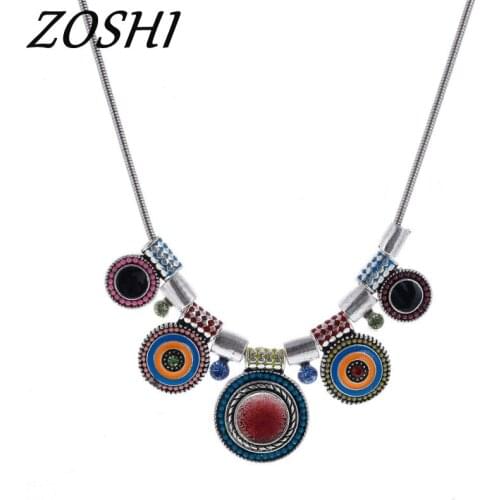 2020 Trendy Necklaces Pendants Link Chain Collar Long Enamel Statement Bling & Fashion Necklace Women DIY Jewelry
