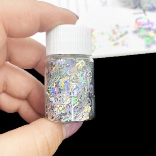 3D Maple Leaf Nail Art Glitter Sequins Flakes Sparkly Fall Maple Leaf Nail Sequins Holographic Autumn Leaf Shape