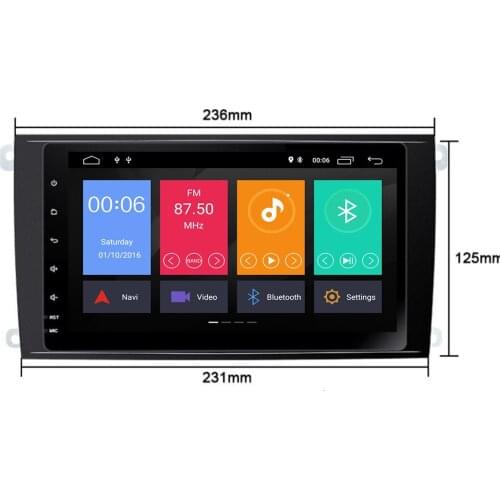 9"Autoradio 2 Din Android 10 Car mutlimedia DVD For Porsche Cayenne GTS2003-2010 GPS Navigation stereo Head unit Audio CD