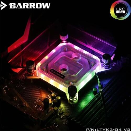 Barrow PC water cooling Radiator cpu cooler processor Water Block for INTEL Platform LTYK3-04-V2