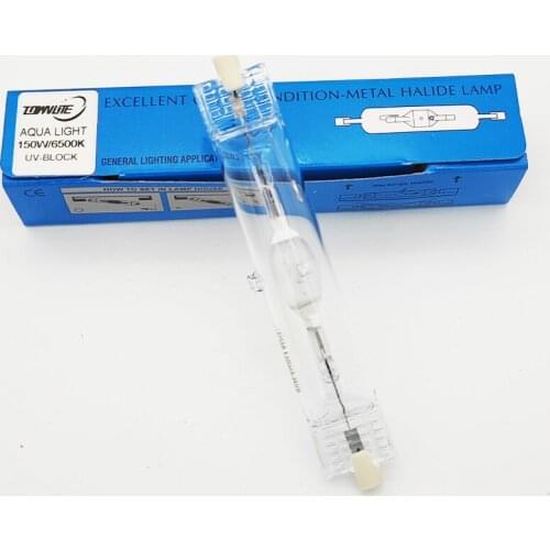 HQI 150W 6500k 8000k 10000k 14000k 20000K METAL HALIDE BULB double ended R7S 150w 6500k