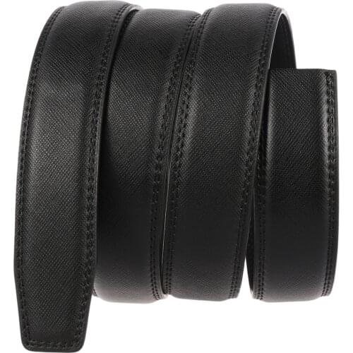 Mens automatic buckle belts No Buckle Belt Men High Quality Male Genuine Strap Jeans Belt free shipping 3.0cm 3.1cm belts