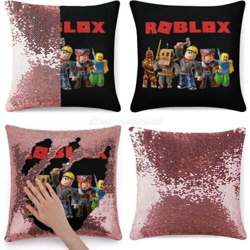 G Sequin Pillowcase Fashion Pillowcase Gift for Her He G Meme Robux Girl Boy Gamer Games Royale High Faces Robux Generator