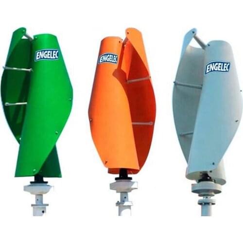 Wholesale windmill 600W vertical wind turbine helix type 24/48V maglev generator solar panel wind turbine mini experiments