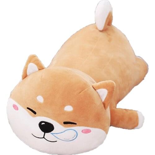 Cute wood dog plush toy hug pillow Kirky sleeping bed girl big rag super-meng