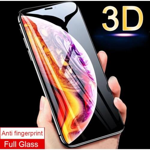 3D Curved Edge Protective Glass on the For iPhone 10 X S Xs Max Tempered Glas Screen Protector Film For apple ix xs s Max Case