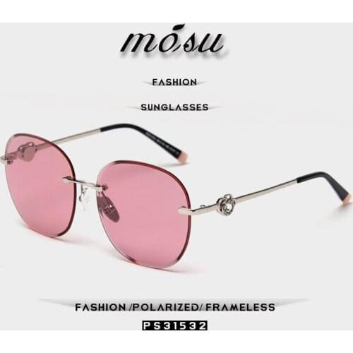 MS DESIGN Women Luxury Brand Trending Gradient Sunglasses Ladies Fashion Polarized Sun glasses UV400 Protection