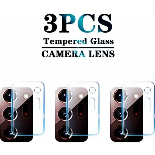 3PCS Tempered Glass on For Samsung Galaxy Note20 Ultra 5G Camera Lens Screen Protector Protective Glass Note 20 Ultra 20ultra