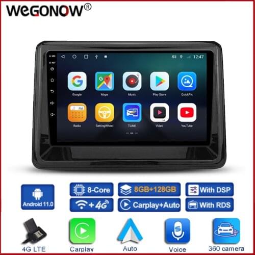 360 Panoramic Camera 6GB+128GB Android 10.0 Car DVD Player GPS Map WIFI Bluetooth 5.0 RDS Radio For Toyota Noah R80 2014 - 2020