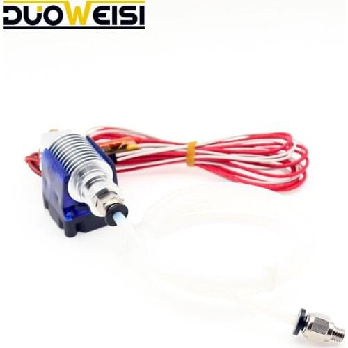 3D printer V6 remote extrusion print head extruder with Thermistors Cartridge Heater J-HEAD hotend long distance KITS 1.75MM