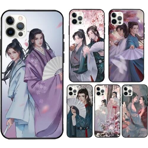 Shan He Ling WORD OF HONOR Fundas For iPhone 12 Pro Max Mini XR X XS Max SE 2020 6S 7 8 Plus 11 Pro Max Phone Case