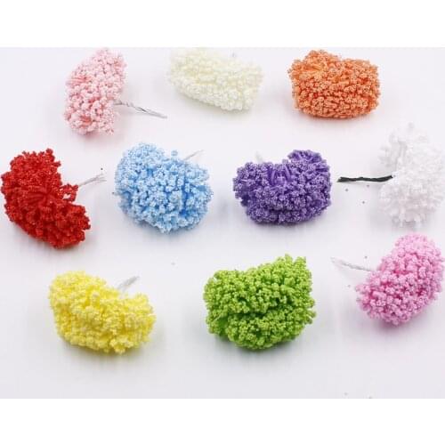 VINAMIT PE Stem Baby Breathing Foam Mini Man-made Starry Flower Wedding Party Decoration Flower Crafts Fake Hotel Home Decor