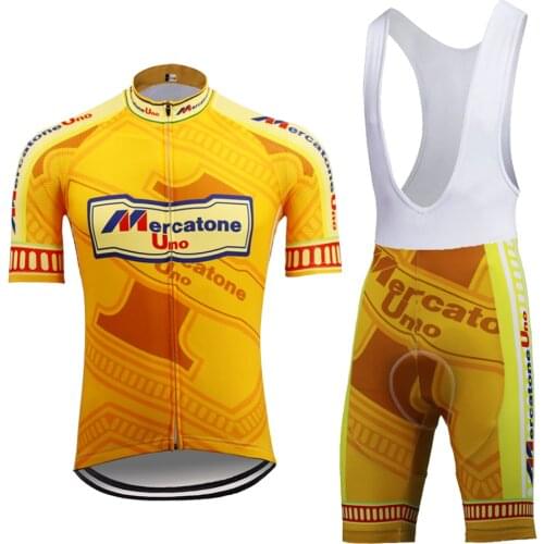Ropa ciclismo hombre Cycling Jersey set triathlon bike jersey set cycling clothing short sleeve and bib shorts 9D Gel Pad MTB
