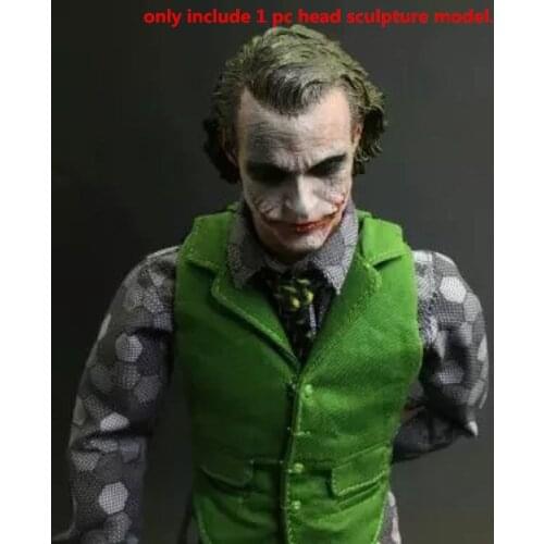 1/6 Scale MJ12 Master Edition Head Sculpture Model for 12" Action Doll Toys