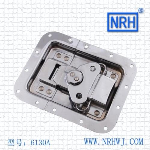 NRH 6130A cold rolled steel musical cabinet butterfly latch Seismic Audio chrome plating recessed butterfly lock for road case