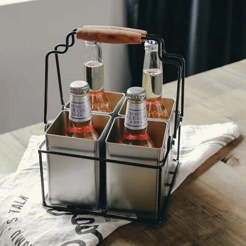 Utensil Caddy 4-Compartment Utensil Silverware Holder Metal Basket Storage Kitchen Cutlery Organizer