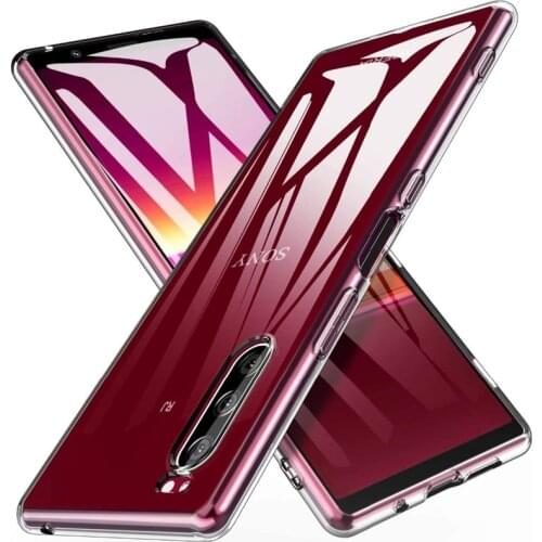 Clear Silicone Soft Case For Sony Xperia 5 Xperia5 II III Transparent Ultra Thin TPU Cover for Sony Xperia 5II 5III Fitted Capas