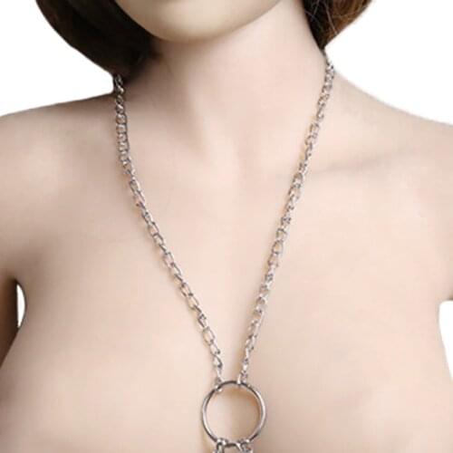 Adult Sex Games Toys For Woman Couples Metal Nipple Clamps Slave Neck Collar Bdsm Sex Bondage Slave Erotic Accessories Products