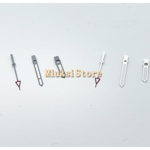 Deep Silver Watch hands green luminous fit NH35 NH36 Miyota 8205 8215 821A Mingzhu DG 2813 3804 ETA 2824 2836 movement